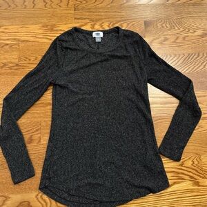 Old Navy Charcoal Knit Sweater